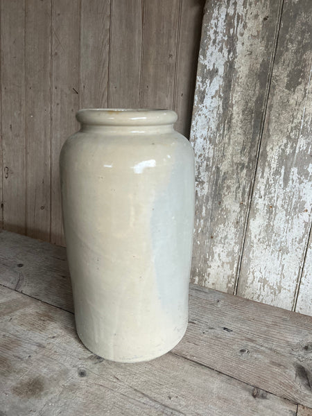 Huge Tall Stoneware Vase