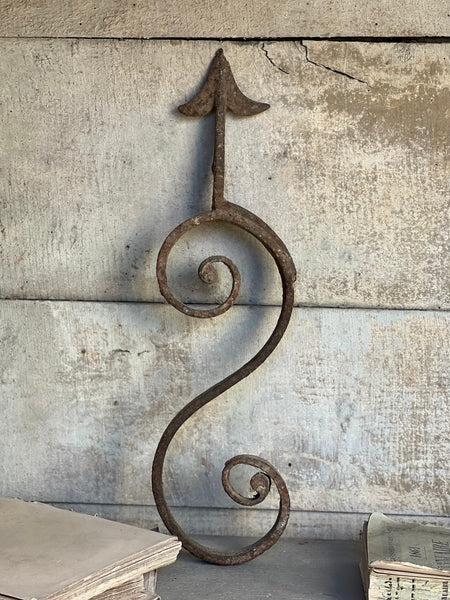 Antiques wrought Iron Decorative Piece