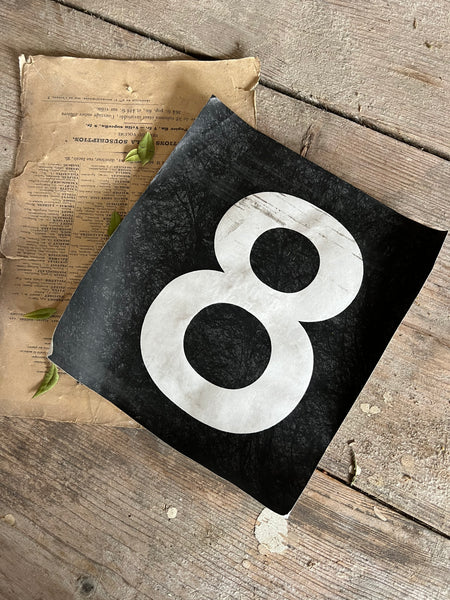 Vintage Bus Number