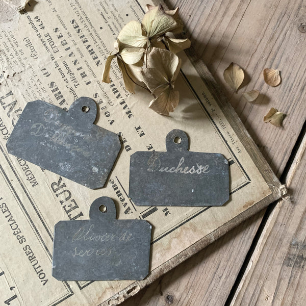 Vintage French Wine Tags