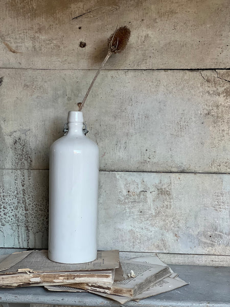 Tall Stoneware Bottle