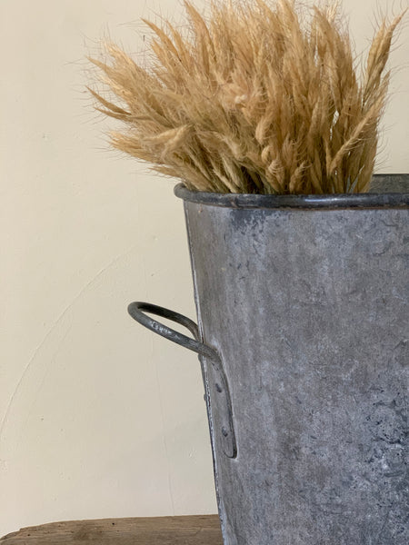French Galvanised Tub