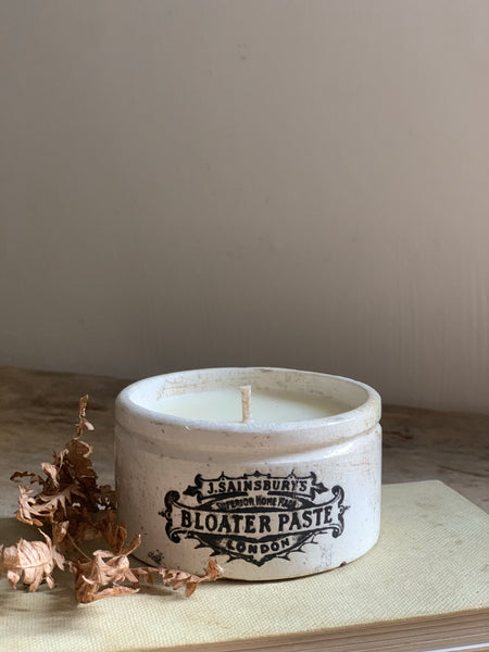 J Sainsbury’s Bloater Paste Pot Candle in Cannabis Flower