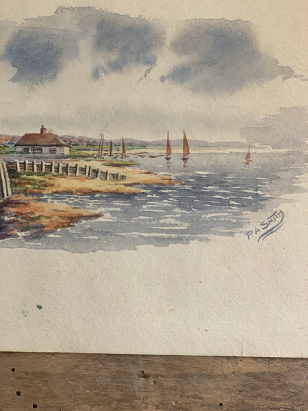 Vintage Watercolour (Waters Edge)