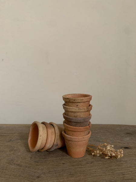 Miniature Terracotta Pots