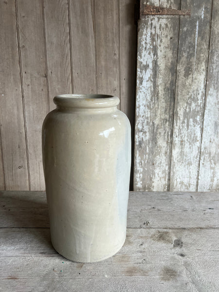 Huge Tall Stoneware Vase