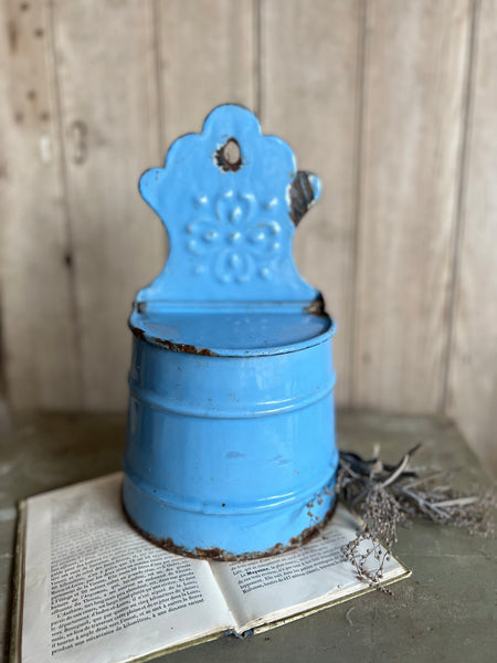 Blue Enamel Decorative Piece