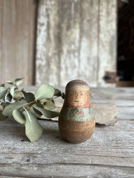 Vintage French Single Russian Doll