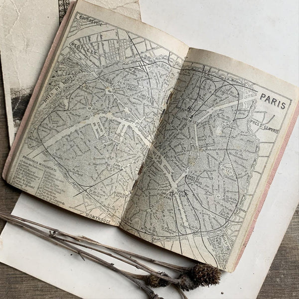 1897 Paris Map Book