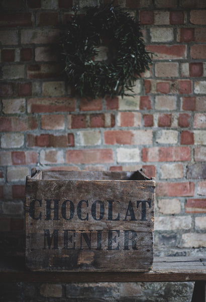 Vintage Chocolat Menier Crate