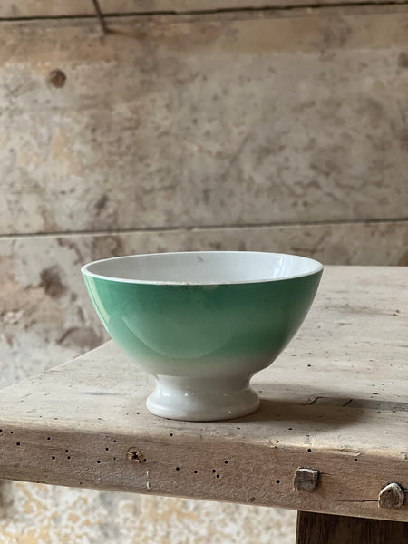 Rustic French Ombre Cafe au Lait bowl