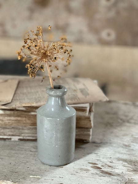 Antique French Stoneware Bottle