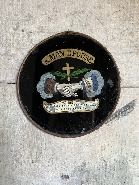 Mon Épouse glass tokens