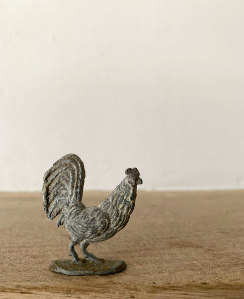 Vintage lead Cockerel