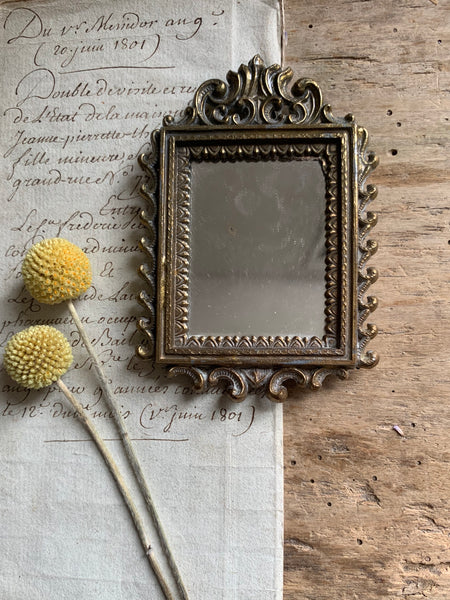 Small Vintage Mirror