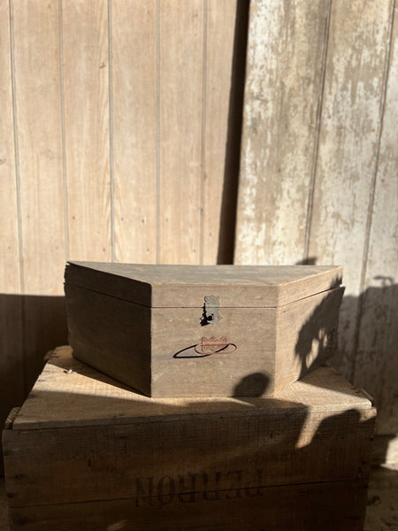 French Vintage Admirals Hat Box