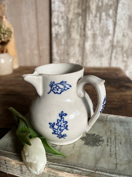 Vintage French St Uze Floral Jug