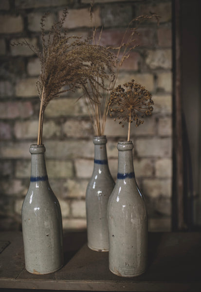 Gorgeous French Vintage Stoneware Bottles