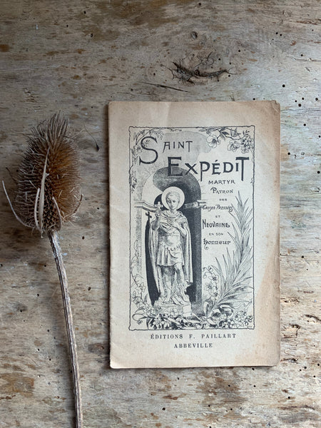 Vintage French Saint Expedit Booklet