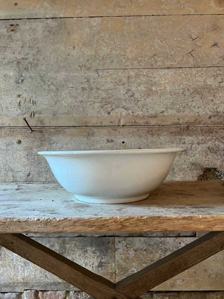 Huge Vintage French Bowl