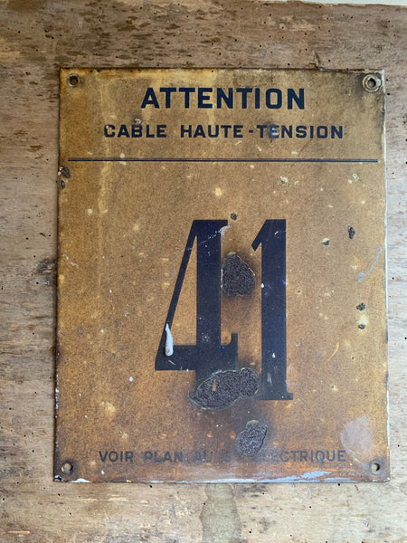 French Electrical Cable Signs (41)