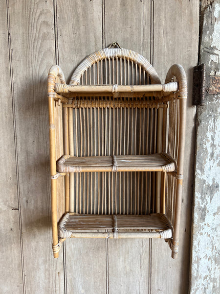 Sweet French Rattan Shelves