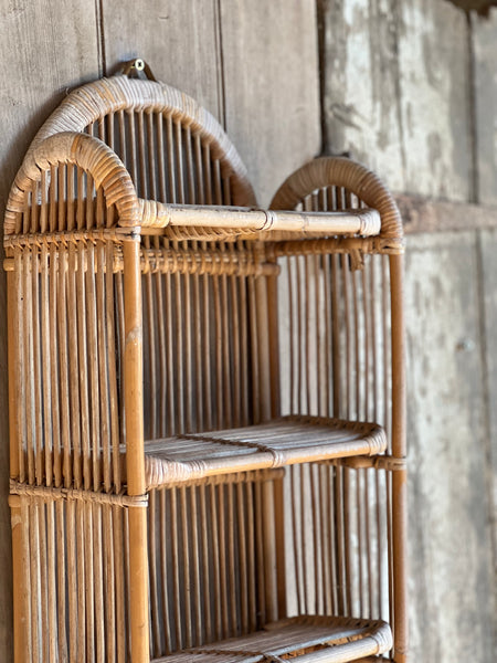 Sweet French Rattan Shelves