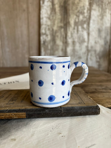 Vintage French Handcrafted Mug