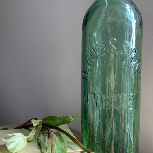 Vintage Green French Bottle