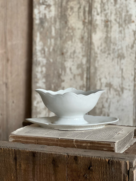 Vintage French Sauce Dish