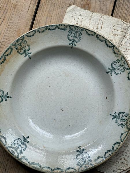 Vintage French Transferware Dish