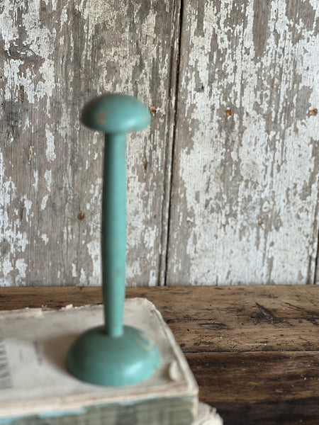 Green vintage Hat Stand