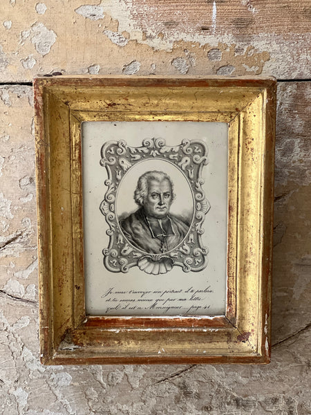 Framed Vintage Book Plate