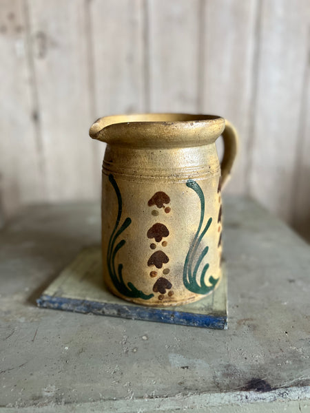 Vintage French Yellow Jug