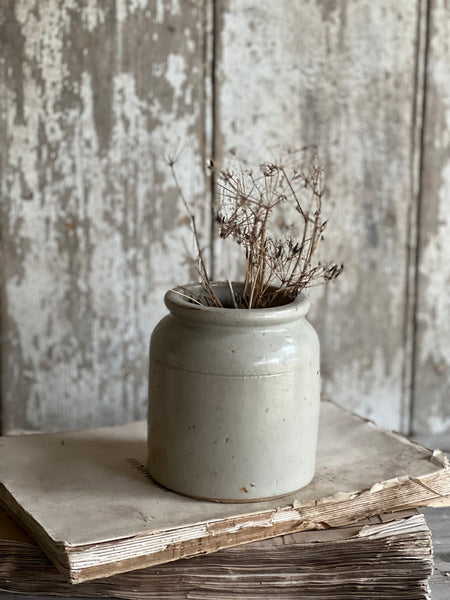 Stunning French Stoneware Jar