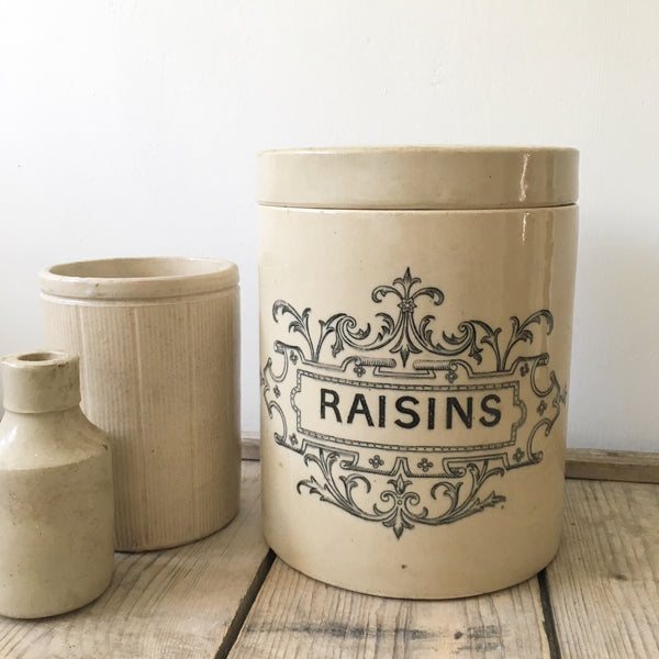 Lambeth Doulton Raisin Jar