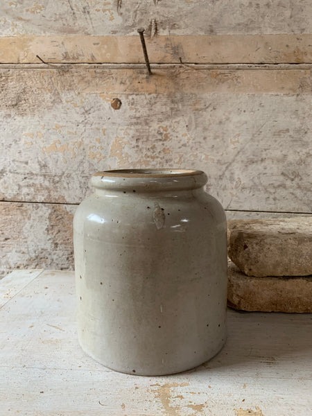 Large French Stoneware Jar