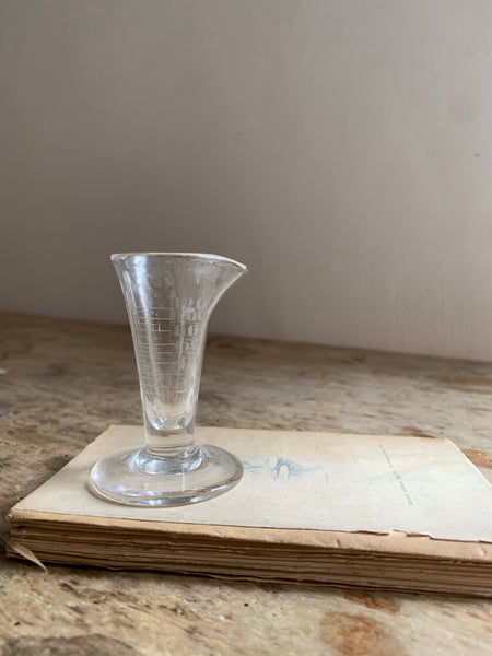 Vintage Mini Measuring Glass