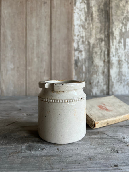 Vintage Caviar Jar Candle in Honeysuckle & Elderflower