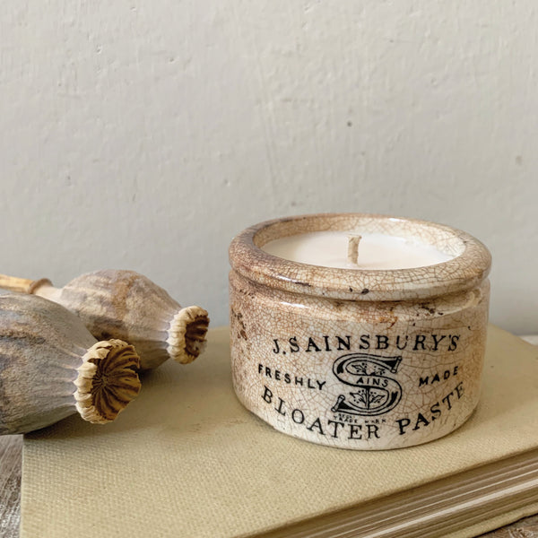 Vintage Sainsbury’s Pot Candle in Earl Grey & Cucumber