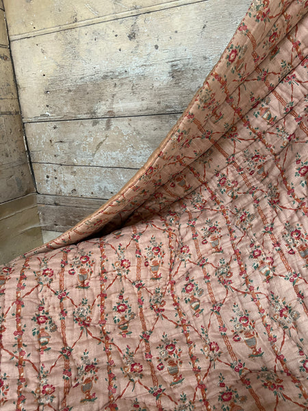 Beautiful Vintage French Quilt
