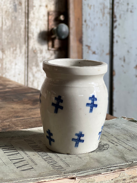 Sweet Vintage French Mustard Pot