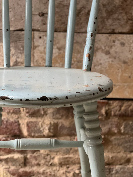 Chippy Paint Turquoise Vintage Chair