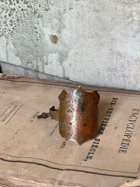 French Vintage Bottle Tag