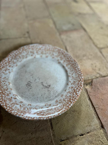 Crazed Henry Alcock Plate