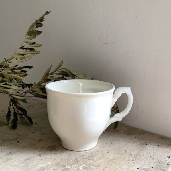 Vintage Cup Candle in Earl Grey & Cucumber