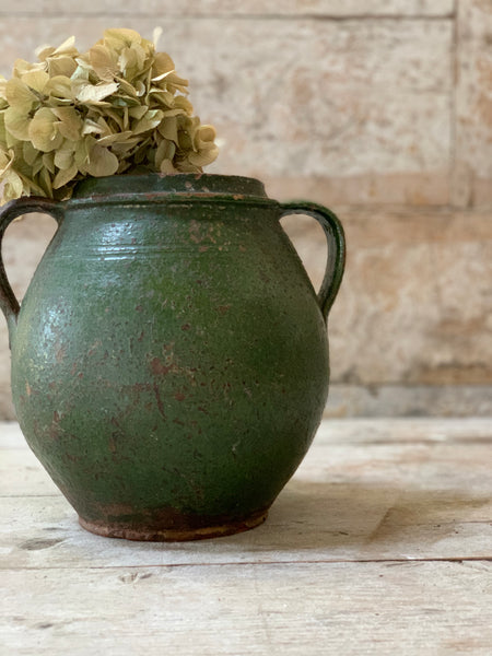 Huge Antique Green Confit