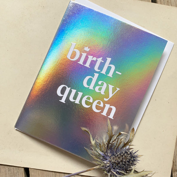 Birthday Queen, Happy Thoughts Card