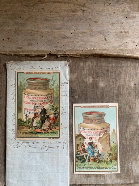 French Advertising Cards