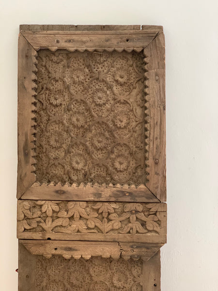 Vintage Decorative Wooden Panel